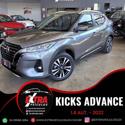 NISSAN KICKS 1.6 16V FLEXSTART ADVANCE XTRONIC NISSAN KICKS 1.6 16V FLEXSTART ADVANCE XTRONIC
